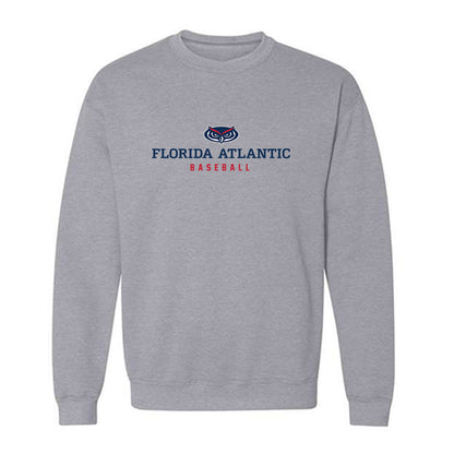 FAU - NCAA Baseball : Michael Bollinger Jr - Classic Shersey Crewneck Sweatshirt-0