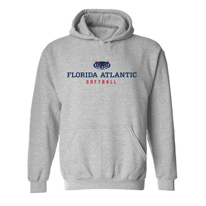FAU - NCAA Softball : Gabby Sacco - Classic Shersey Hooded Sweatshirt-0