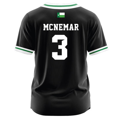 North Texas - NCAA Softball : Blayze McNemar - Black Jersey-1