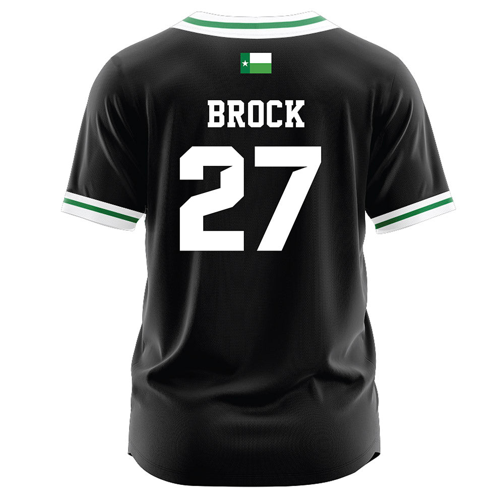 North Texas - NCAA Softball : Katy Brock - Black Jersey
