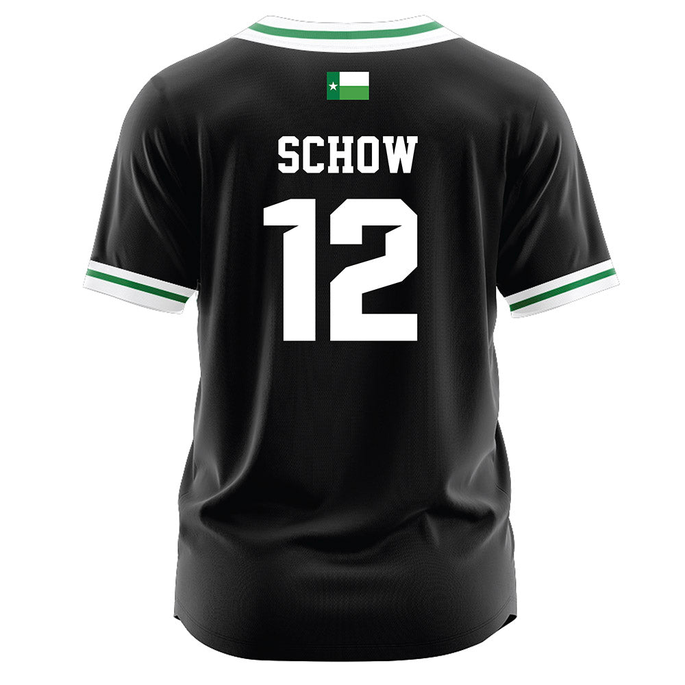 North Texas - NCAA Softball : Sofia Schow - Black Jersey