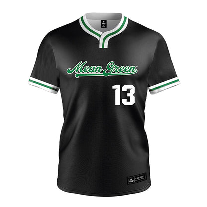 North Texas - NCAA Softball : Madison Conley - Black Jersey-0