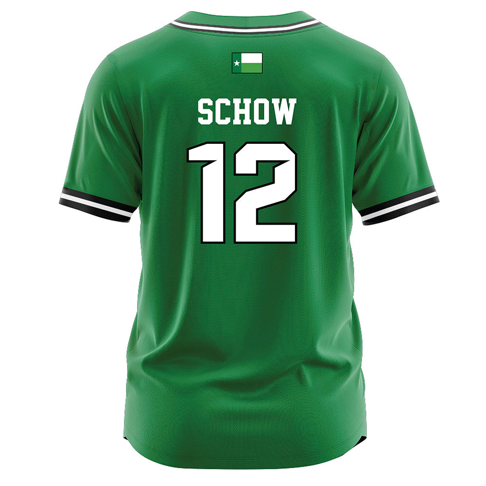 North Texas - NCAA Softball : Sofia Schow - Green Jersey