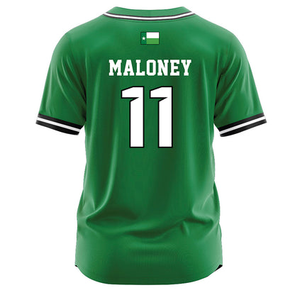 North Texas - NCAA Softball : Gracie Maloney - Green Jersey-1