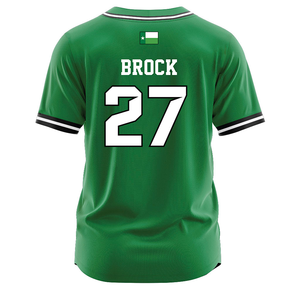 North Texas - NCAA Softball : Katy Brock - Green Jersey