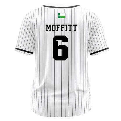 North Texas - NCAA Softball : Elizabeth Moffitt - White Pinstripe Jersey