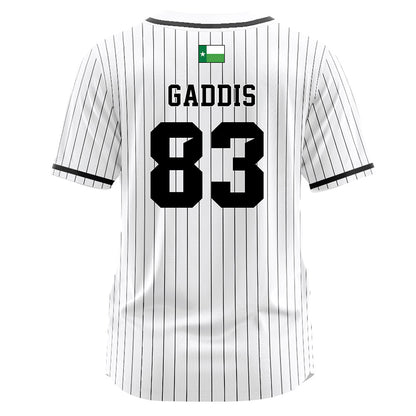 North Texas - NCAA Softball : Caydance Gaddis - White Pinstripe Jersey