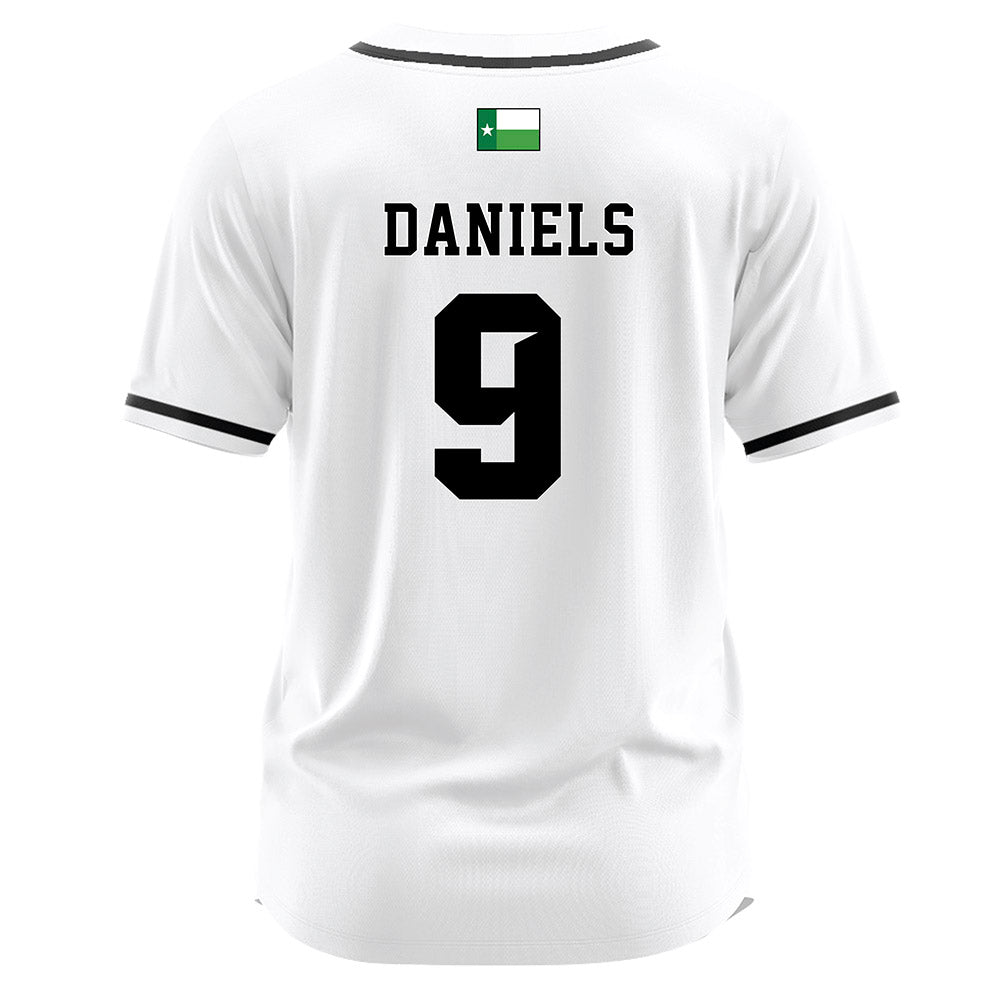North Texas - NCAA Softball : Eva Daniels - White Jersey-1