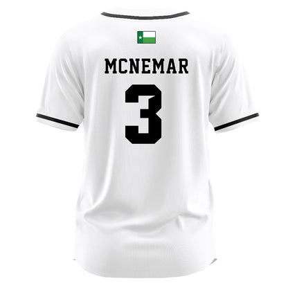 North Texas - NCAA Softball : Blayze McNemar - White Jersey-1