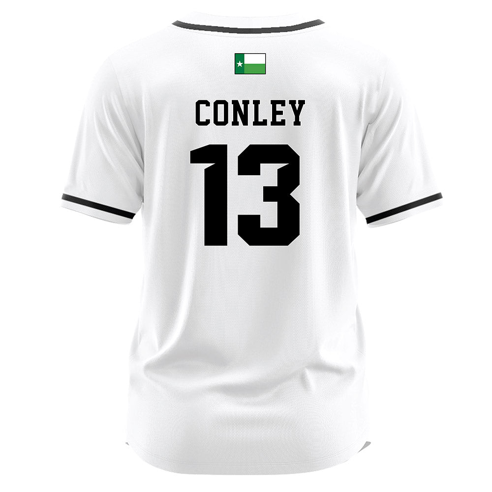 North Texas - NCAA Softball : Madison Conley - White Jersey-1