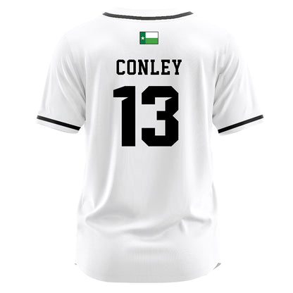 North Texas - NCAA Softball : Madison Conley - White Jersey-1