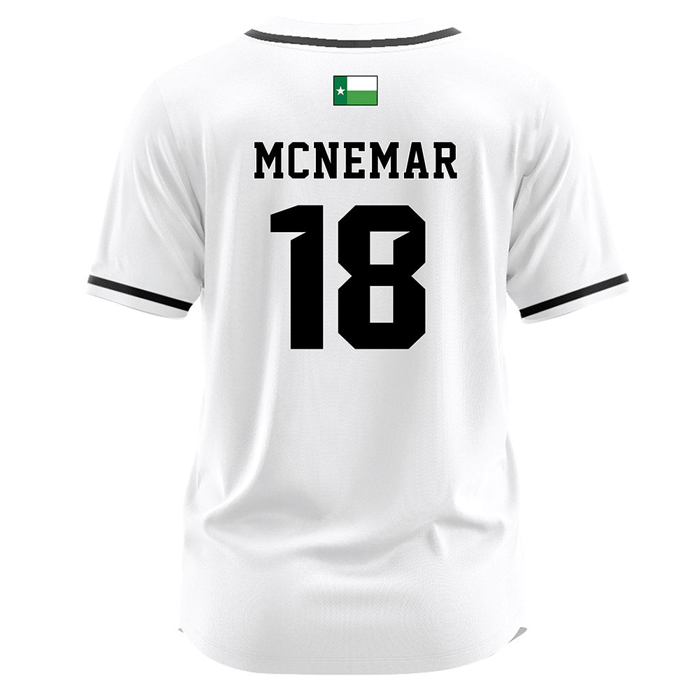 North Texas - NCAA Softball : Riley McNemar - White Jersey