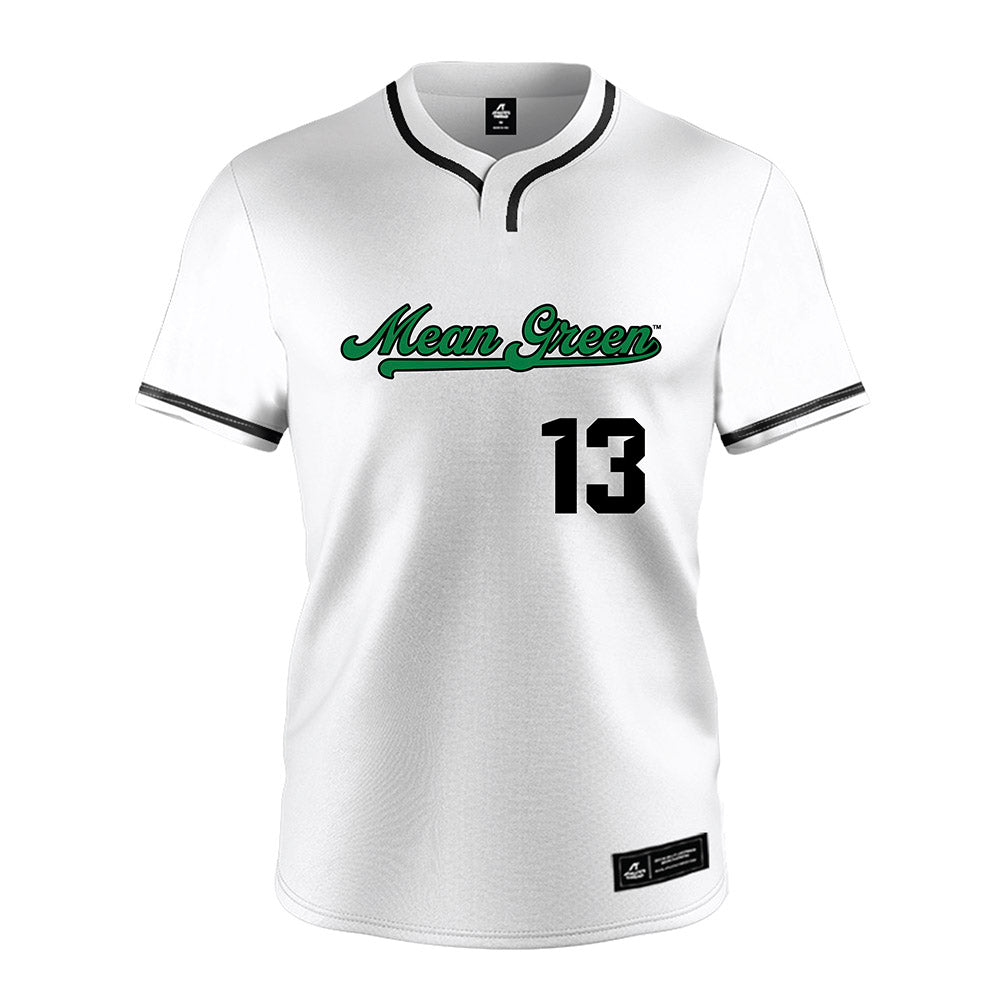 North Texas - NCAA Softball : Madison Conley - White Jersey-0