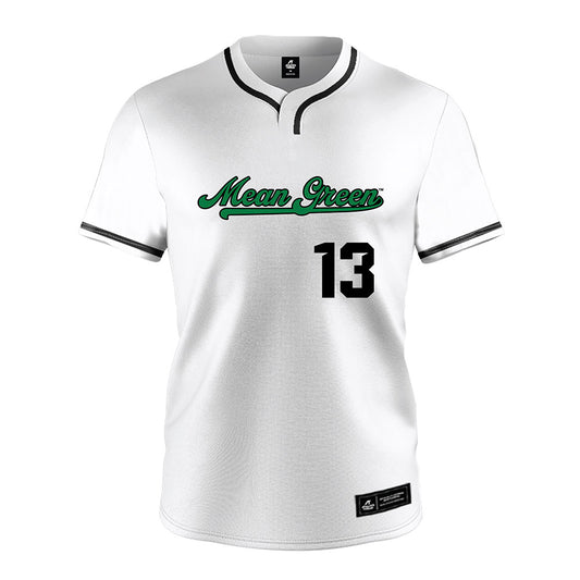 North Texas - NCAA Softball : Madison Conley - White Jersey-0