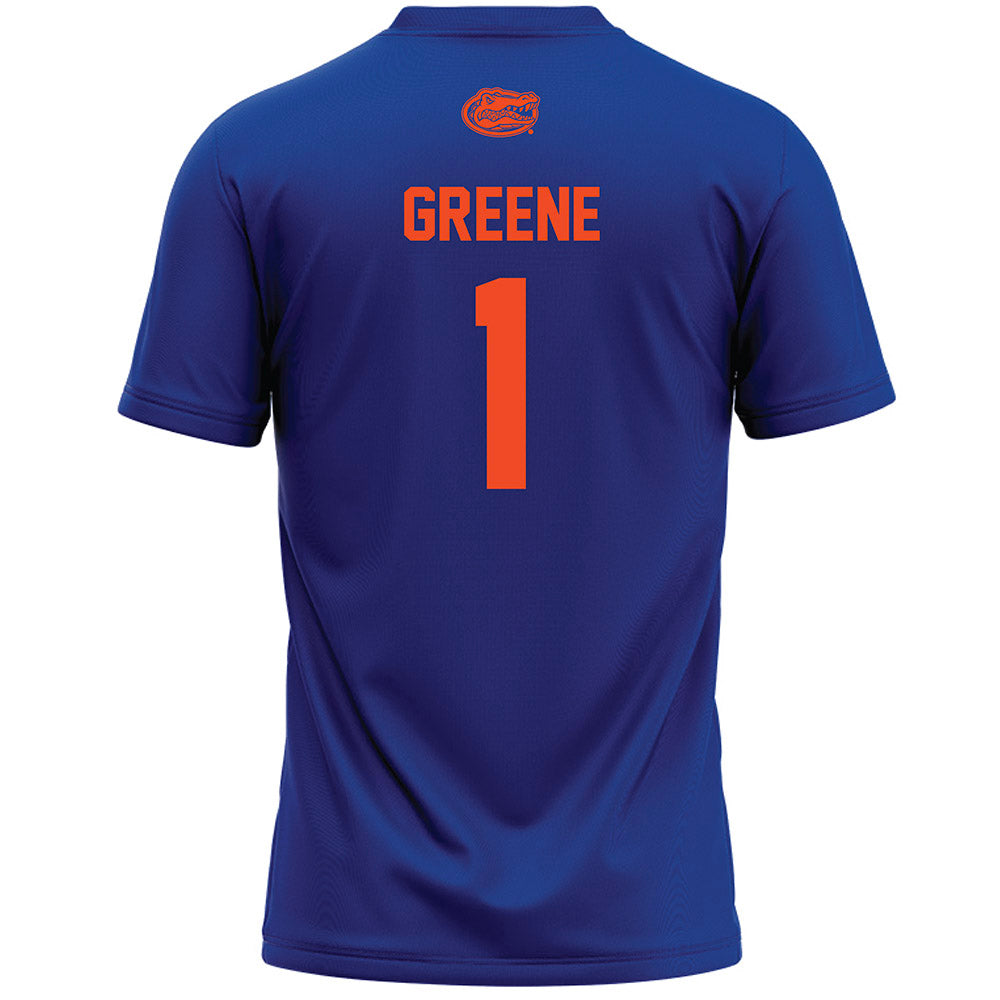 Florida - NCAA Women's Lacrosse : Gabby Greene - Blue Lacrosse Jersey