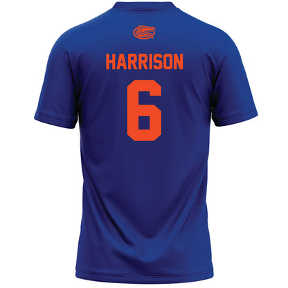 Florida - NCAA Women's Lacrosse : Liz Harrison - Blue Lacrosse Jersey