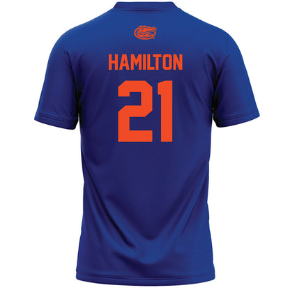 Florida - NCAA Women's Lacrosse : Clark Hamilton - Blue Lacrosse Jersey