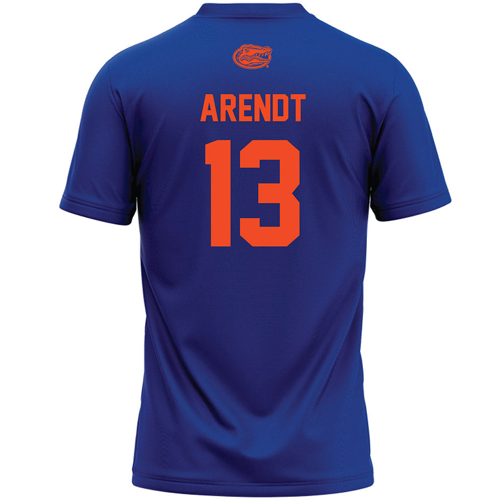 Florida - NCAA Women's Lacrosse : Maureen Arendt - Blue Lacrosse Jersey