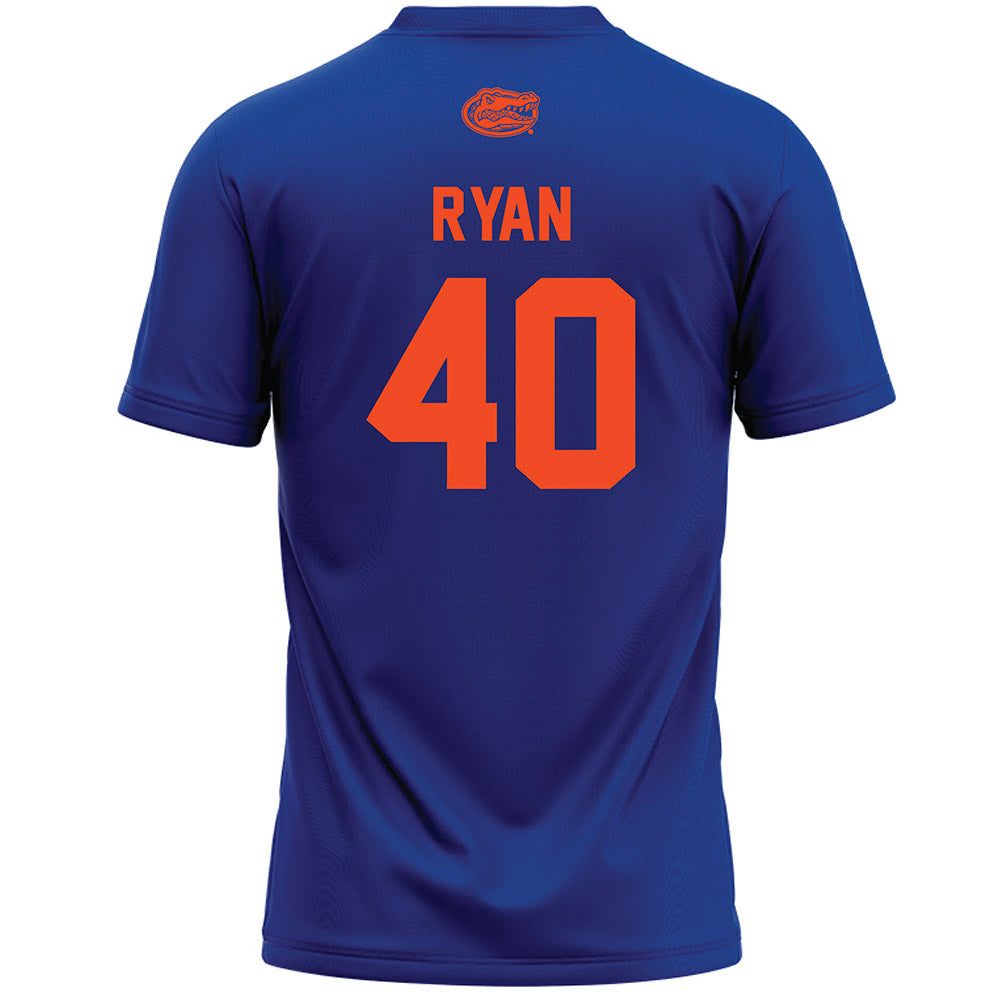 Florida - NCAA Women's Lacrosse : Colleen Ryan - Blue Lacrosse Jersey -1