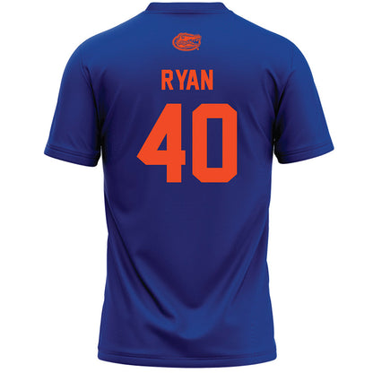 Florida - NCAA Women's Lacrosse : Colleen Ryan - Blue Lacrosse Jersey -1