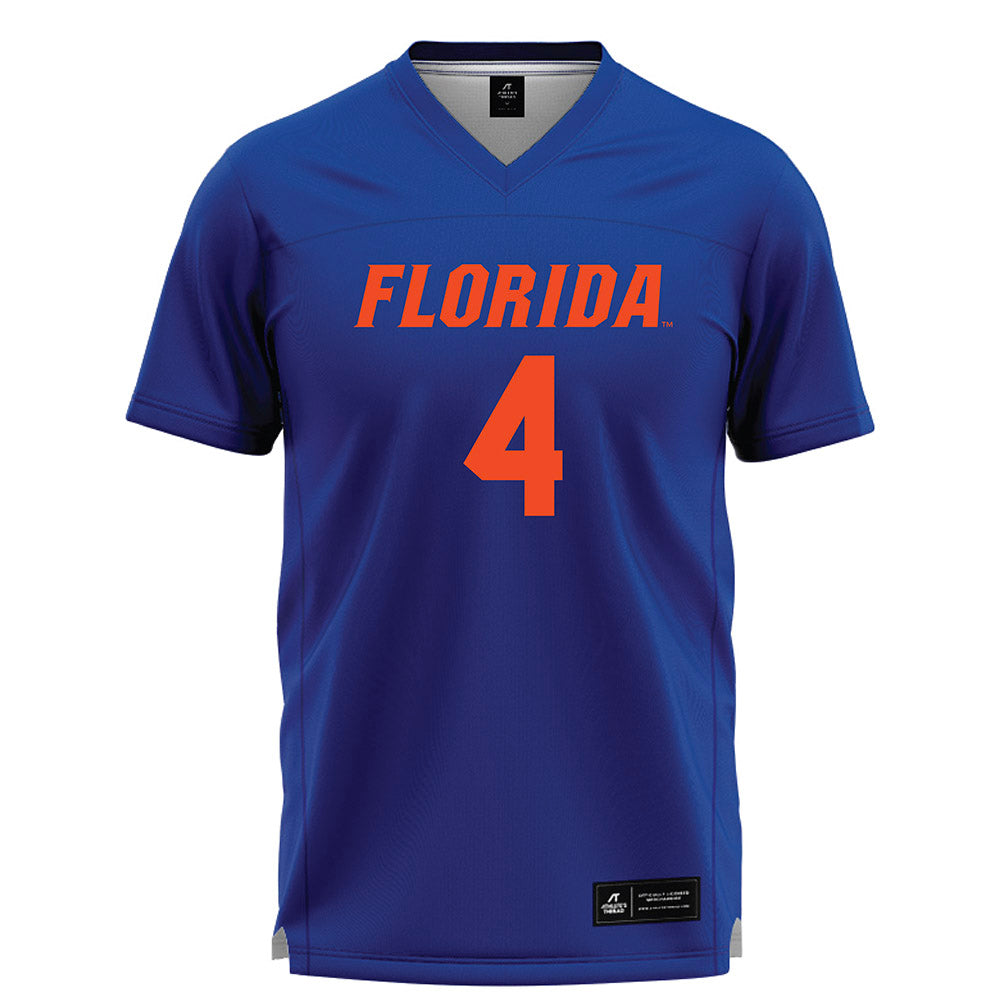 Florida - NCAA Women's Lacrosse : Brie Catts - Blue Lacrosse Jersey