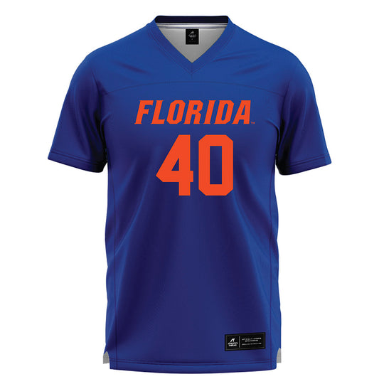 Florida - NCAA Women's Lacrosse : Colleen Ryan - Blue Lacrosse Jersey -0