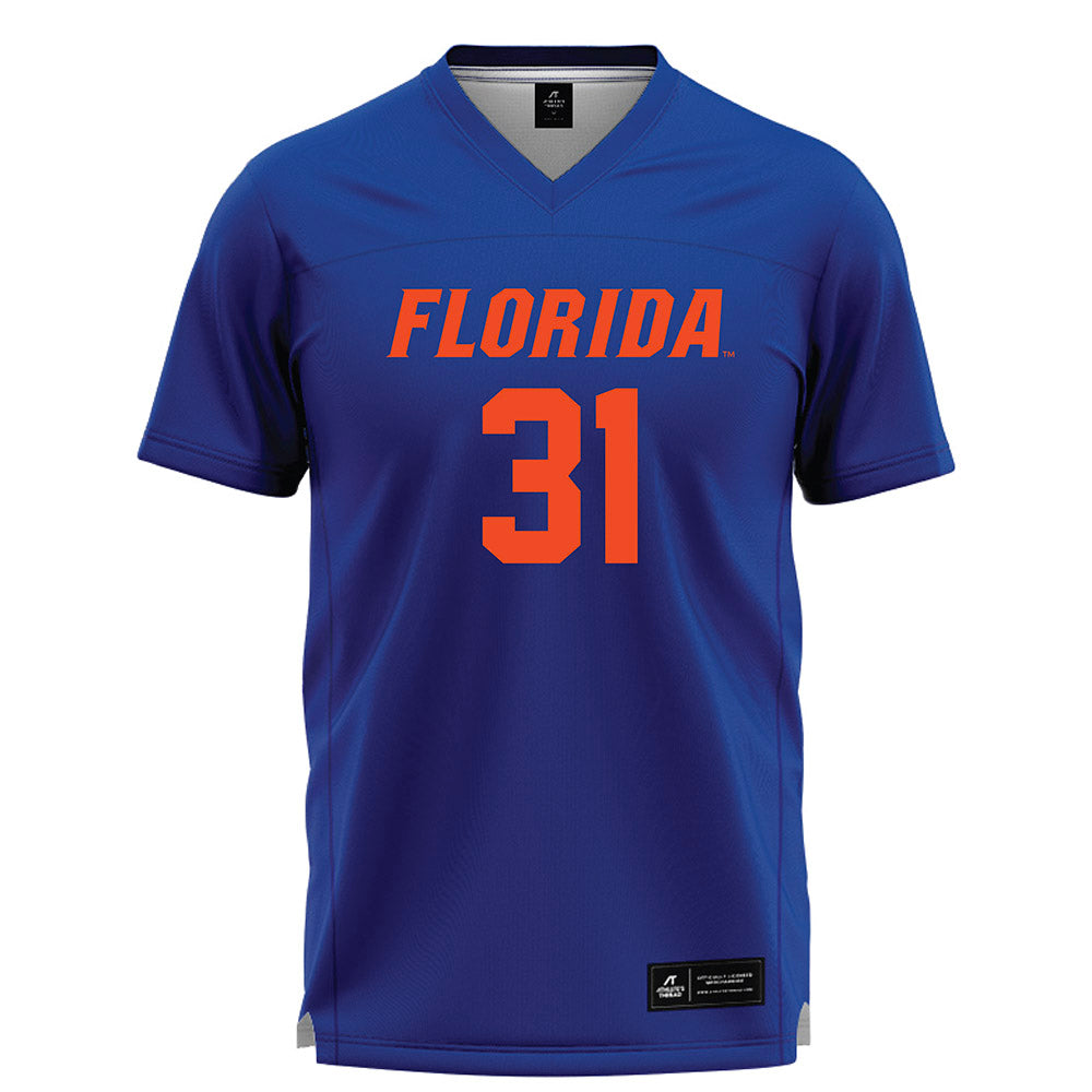 Florida - NCAA Women's Lacrosse : Anna DiMartile - Blue Lacrosse Jersey -0