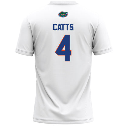 Florida - NCAA Women's Lacrosse : Brie Catts - Lacrosse Jersey White