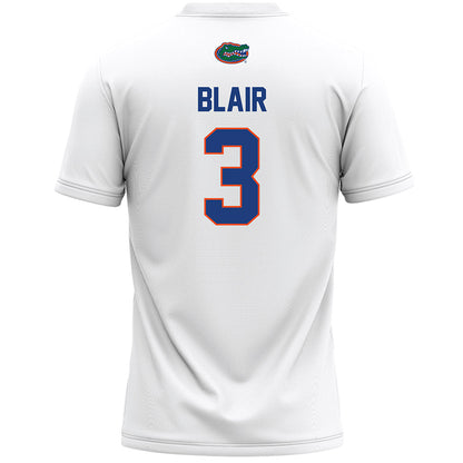Florida - NCAA Women's Lacrosse : Autumn Blair - White Lacrosse Jersey -1
