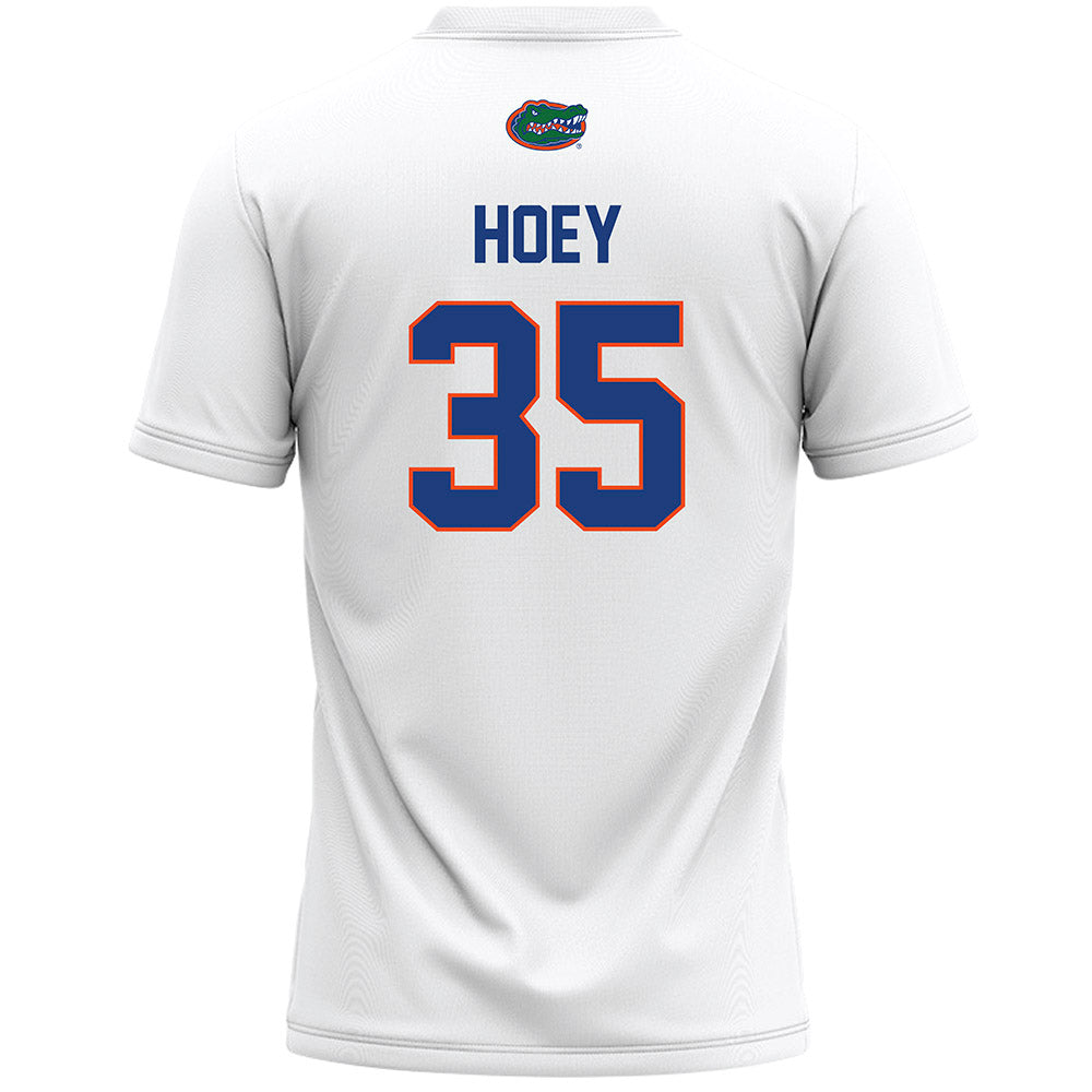 Florida - NCAA Women's Lacrosse : Georgia Hoey - White Lacrosse Jersey -1