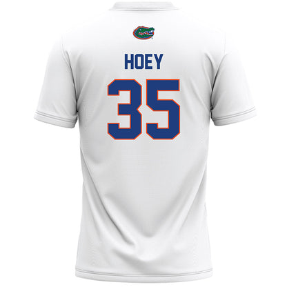Florida - NCAA Women's Lacrosse : Georgia Hoey - White Lacrosse Jersey -1