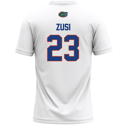 Florida - NCAA Women's Lacrosse : Riley Zusi - White Lacrosse Jersey