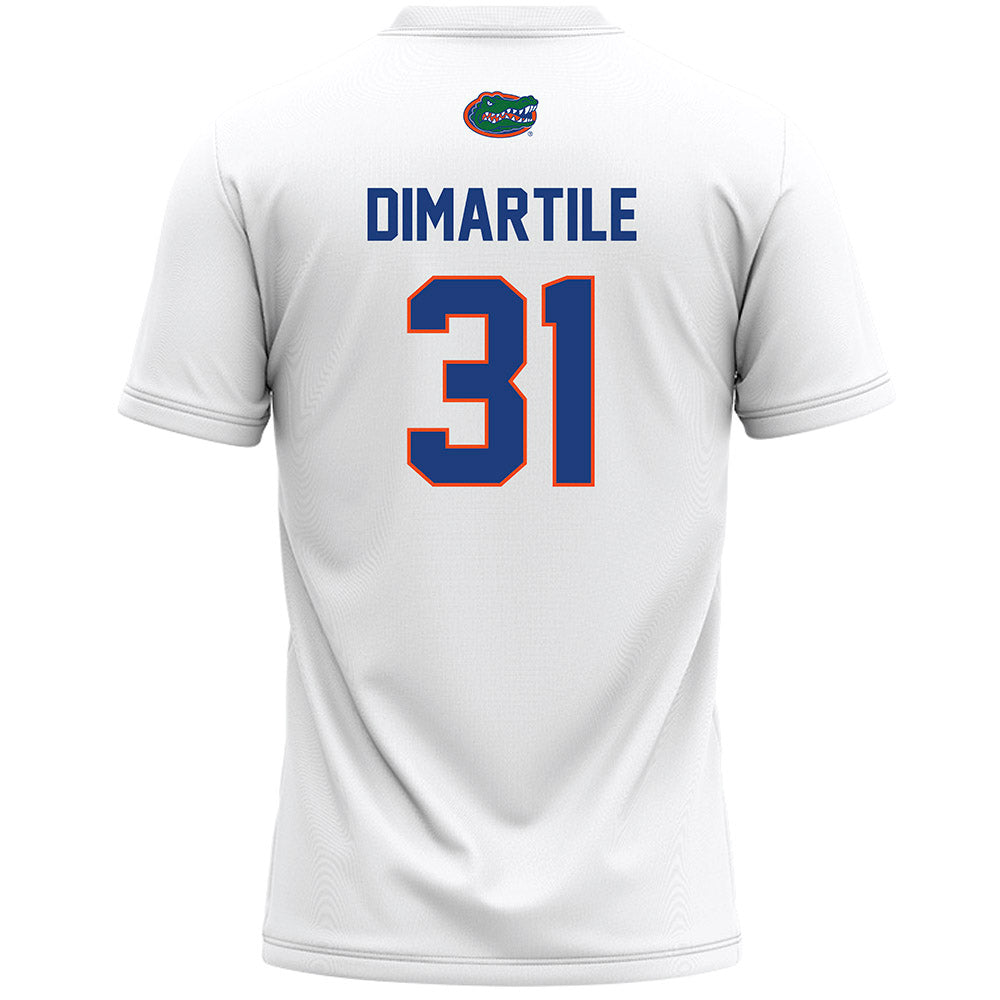 Florida - NCAA Women's Lacrosse : Anna DiMartile - White Lacrosse Jersey -1