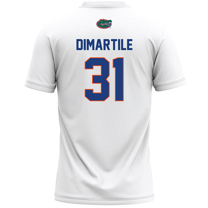 Florida - NCAA Women's Lacrosse : Anna DiMartile - White Lacrosse Jersey -1