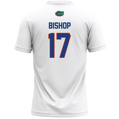 Florida - NCAA Women's Lacrosse : Cali Bishop - White Lacrosse Jersey