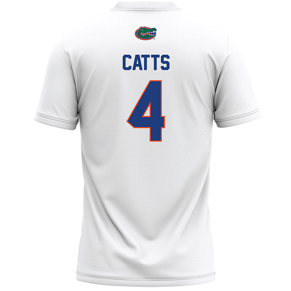 Florida - NCAA Women's Lacrosse : Brie Catts - White Lacrosse Jersey