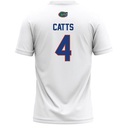 Florida - NCAA Women's Lacrosse : Brie Catts - White Lacrosse Jersey