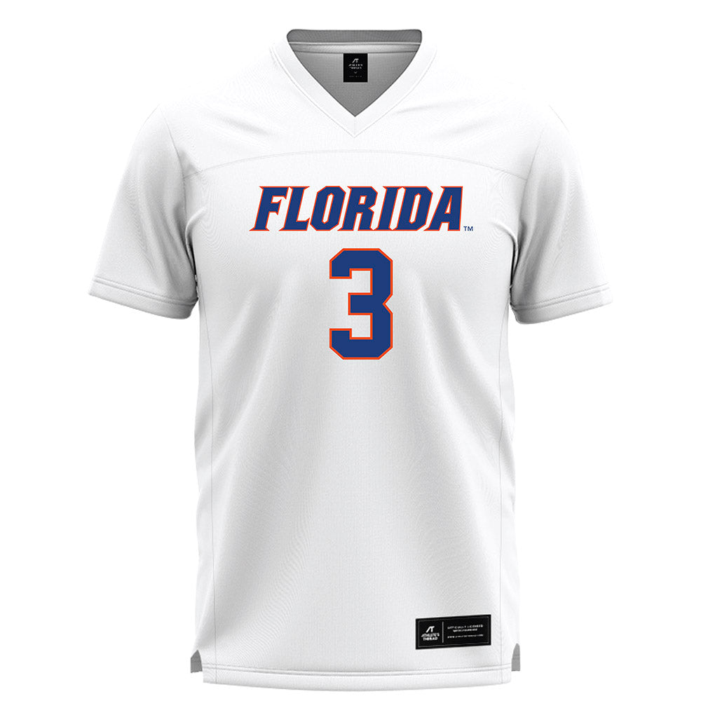 Florida - NCAA Women's Lacrosse : Autumn Blair - White Lacrosse Jersey -0