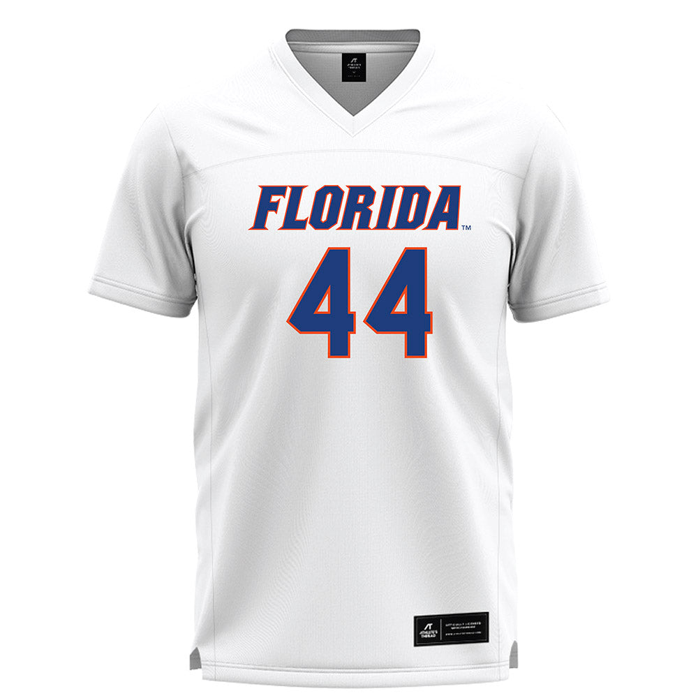 Florida - NCAA Women's Lacrosse : Allison Fling - White Lacrosse Jersey -0