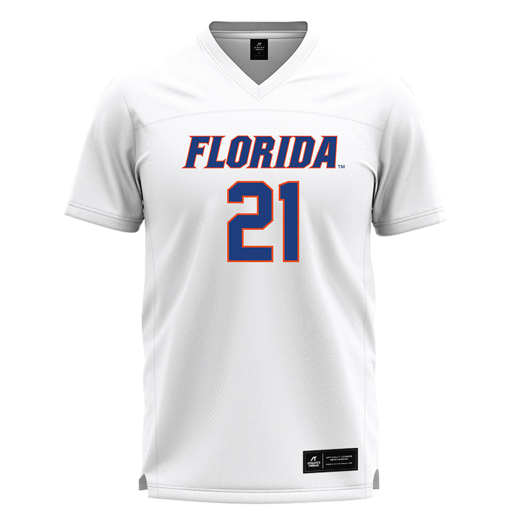 Florida - NCAA Women's Lacrosse : Clark Hamilton - White Lacrosse Jersey