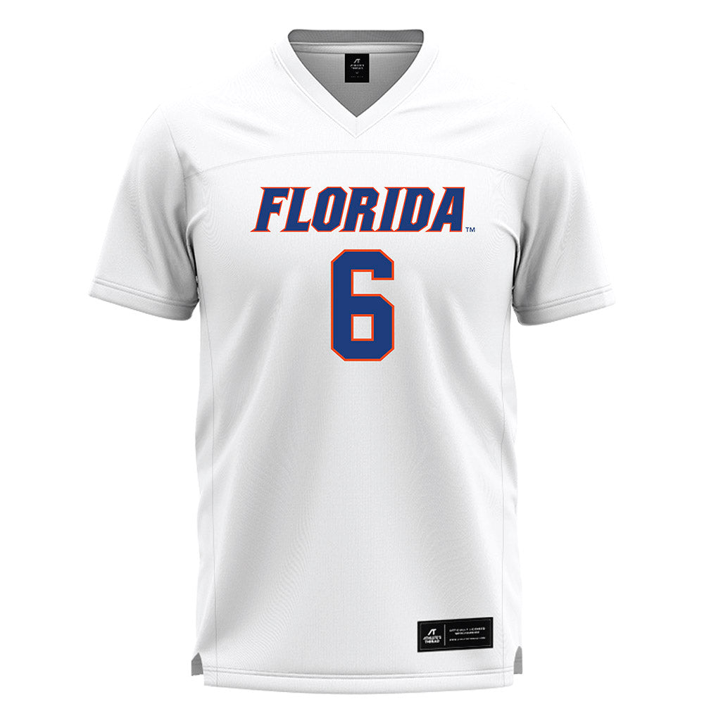 Florida - NCAA Women's Lacrosse : Liz Harrison - White Lacrosse Jersey