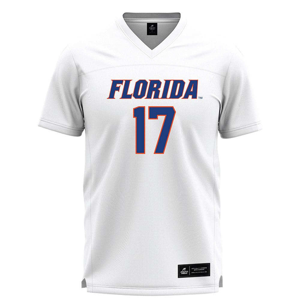 Florida - NCAA Women's Lacrosse : Cali Bishop - White Lacrosse Jersey