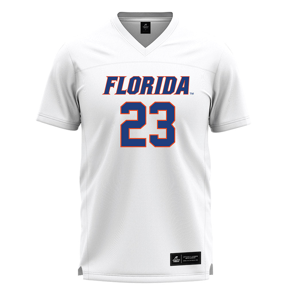 Florida - NCAA Women's Lacrosse : Riley Zusi - White Lacrosse Jersey