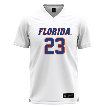 Florida - NCAA Women's Lacrosse : Riley Zusi - White Lacrosse Jersey