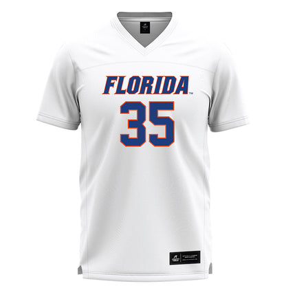 Florida - NCAA Women's Lacrosse : Georgia Hoey - White Lacrosse Jersey -0