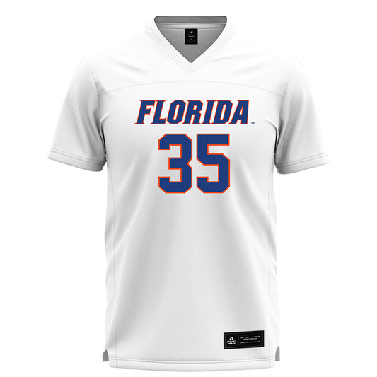 Florida - NCAA Women's Lacrosse : Georgia Hoey - White Lacrosse Jersey -0