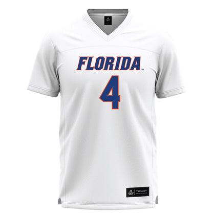 Florida - NCAA Women's Lacrosse : Kennedy Richardson - White Lacrosse Jersey -0