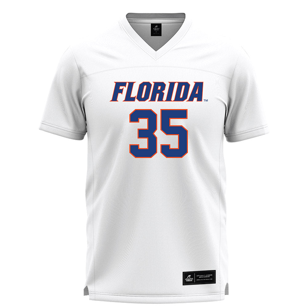 Florida - NCAA Women's Lacrosse : Maya Soskin - White Lacrosse Jersey -0