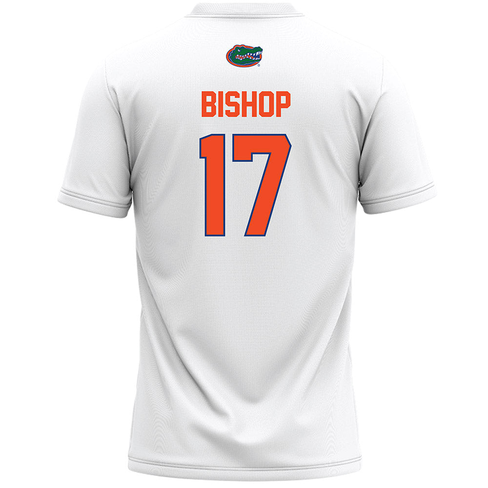 Florida - NCAA Women's Lacrosse : Cali Bishop - White Lacrosse Jersey