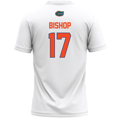 Florida - NCAA Women's Lacrosse : Cali Bishop - White Lacrosse Jersey